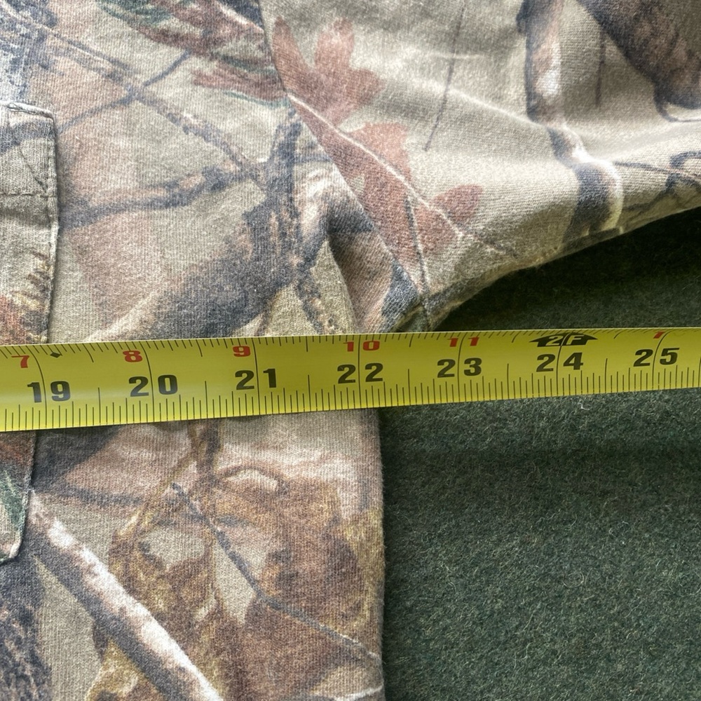 Vintage Cabelas Camo Turtle Neck Shirt Size Large - Picture 5 of 6